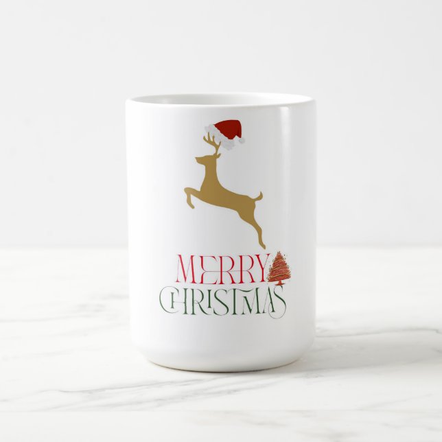 Caneca De Café Modern Holiday Coffee Mugs Christmas (Centro)