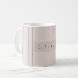 Caneca De Café Modern Name Mug