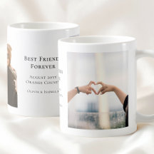 Modern Personalized Best Friends Forever 2 Photo