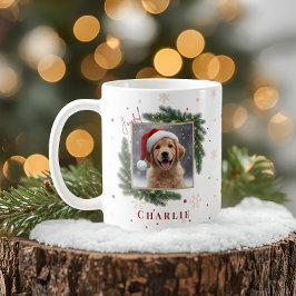 Caneca De Café Modern Pet Christmas – Personalized Holiday Gift