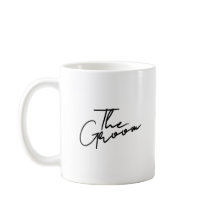 Modern script the groom T-Shirt