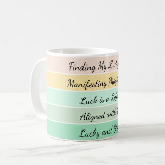 Caneca De Café Modern St. Patrick’s Day Gradient