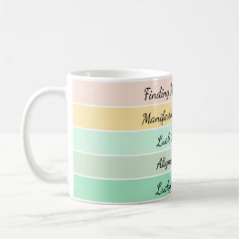 Caneca De Café Modern St. Patrick’s Day Gradient