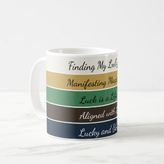 Caneca De Café Modern St. Patrick’s Day Gradient