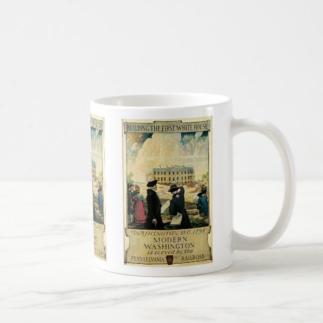 Caneca De Café Modern Washington (Direita)