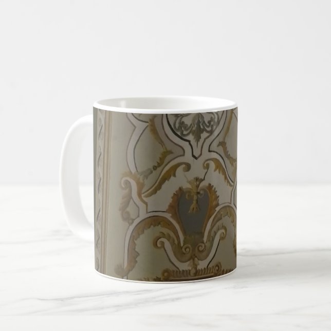 CANECA DE CAFÉ MODERNA _CINZA_AZUL OCEANO_ 1 Rmdes (Frente Esquerda)