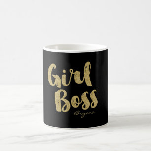 Caneca de café moderna tipo folha falsa BOSS MENIN