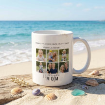 Moderno Colagem de Fotos "Eu Amo Você Mamãe" Minim