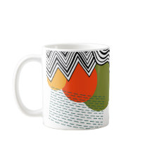 Moderno do Médio do século abstrato