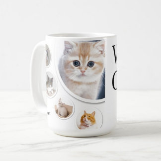 Caneca De Café Moderno 'Meu Querido Gato' | Café Mug |