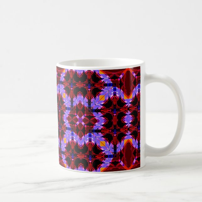 Caneca De Café Moderno Nativo Americano 1 (Direita)