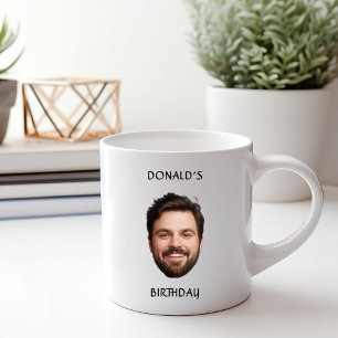 Caneca De Café Moderno Personalizar Face Engraçado Grupo de Festa