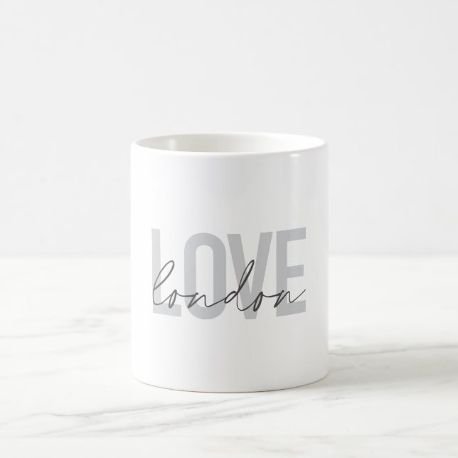 Caneca De Café Moderno, urbano, simples, legal, design do Love Lo (Centro)