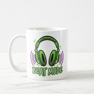 Caneca De Café MODO BATIDA | Poder, Música & Motivação Grap