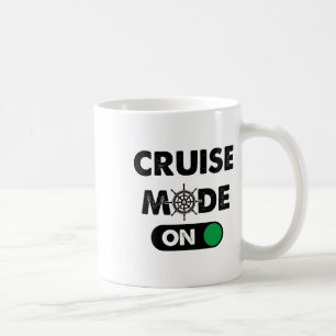 Caneca De Café Modo Cruzeiro Ativado - Viagem de Cruzeiro