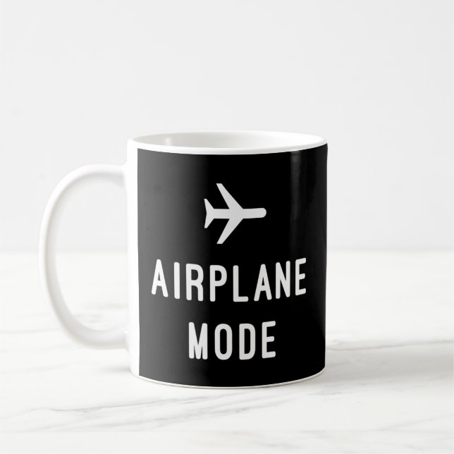 Caneca De Café Modo de avião (Esquerda)
