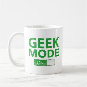 Caneca De Café Modo De geek Na Mug De Café