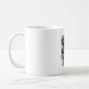 Caneca De Café Modo de Gol da Austrália Esqueleto Striker Nations