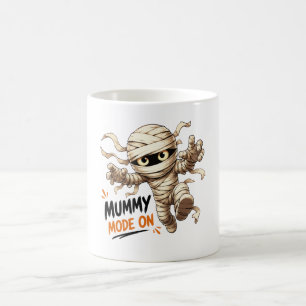 Caneca De Café Modo de Mamãe Fofa no Halloween