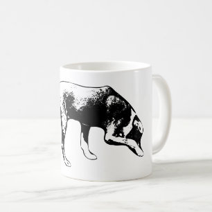 Caneca De Café Modo de Rastreamento - Nariz para Terra