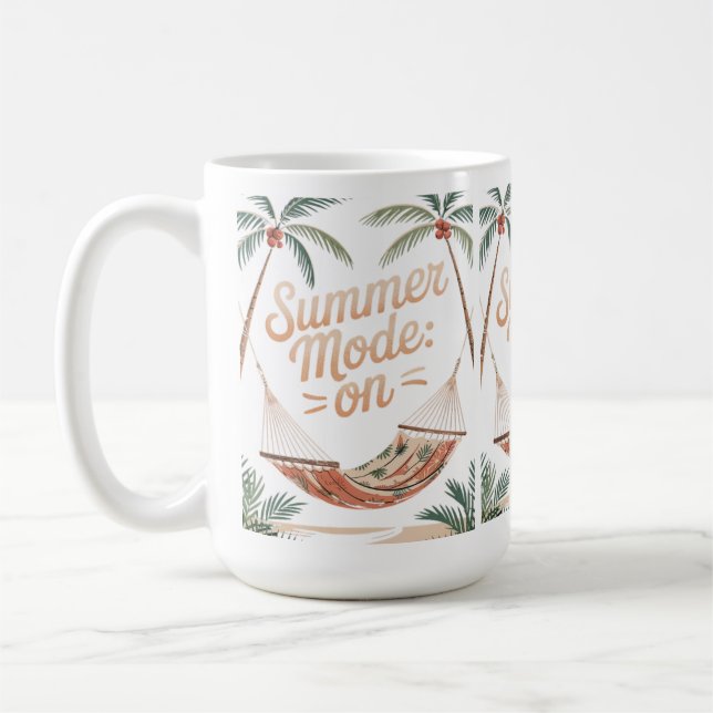 Caneca De Café Modo de Verão ativado (Esquerda)