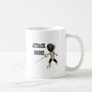 Caneca De Café Modo do ataque