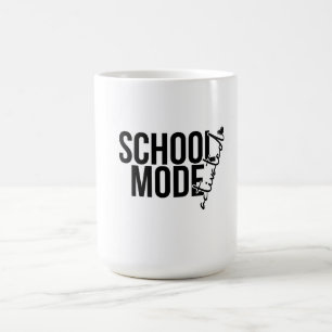 Caneca De Café Modo Escolar: Mug Ativado - Perfeito para Todos