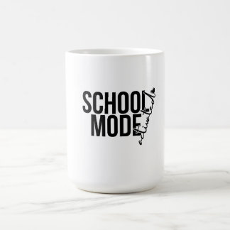 Caneca De Café Modo Escolar: Mug Ativado - Perfeito para Todos