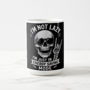 Caneca De Café Modo Esqueleto de Economia de Energia
