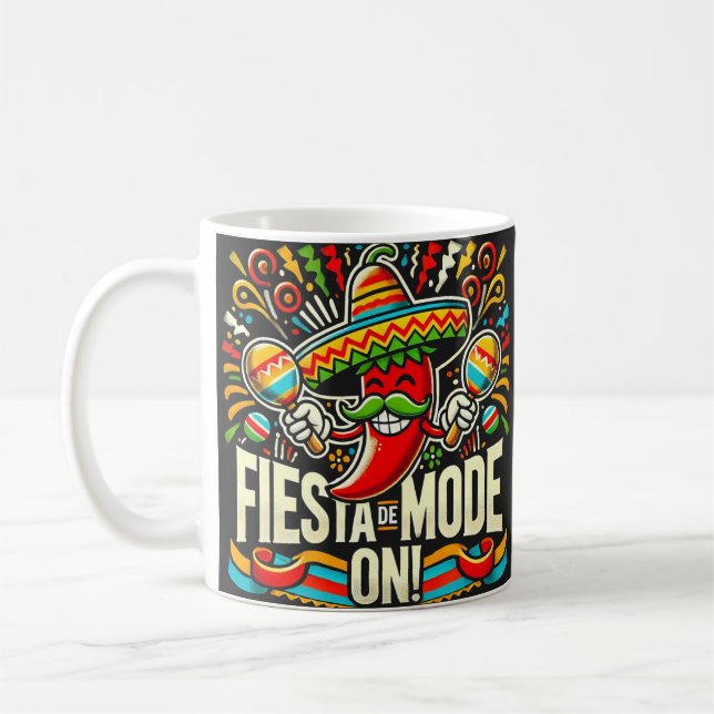 Caneca De Café modo fiesta ligado! (Esquerda)