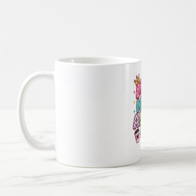 Caneca De Café Modo Mãe Sempre Ativado, presente do dia das mães (Esquerda)