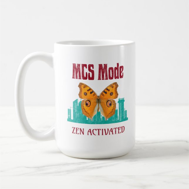 Caneca De Café Modo MCS de Sensibilidade Química Múltipla (Esquerda)