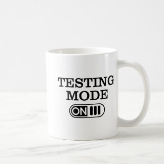 Caneca De Café Modo No Dia De Teste Professora No Dia De Teste Ho