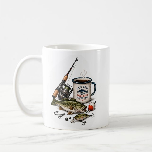 Caneca De Café Modo Pai Pescador (Esquerda)
