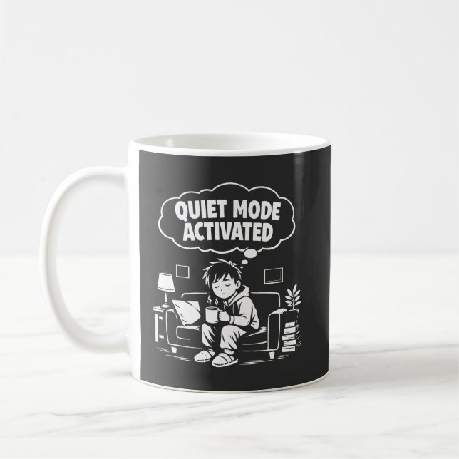 Caneca De Café Modo Silencioso Ativado (Esquerda)
