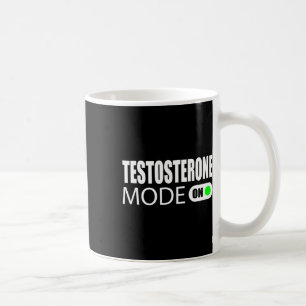 Caneca De Café Modo Testosterona Ativado