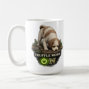 Caneca De Café Modo Trufa Ativado Lagotto Romagnolo
