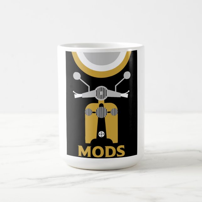 Caneca De Café Mods - Mods And Rockers - Música Britânica (Centro)