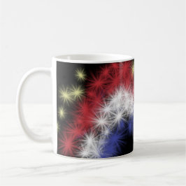 Caneca De Café Moe em 4 de julho, FIreworks Mug