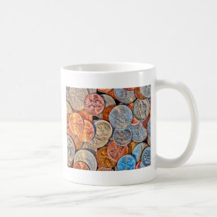 Caneca De Café Moeda Codificada