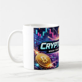 Caneca De Café Moeda Criptográfica
