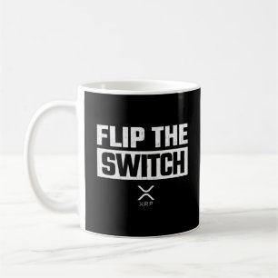 Caneca De Café Moeda Criptográfica XRP Criptomoeda Vire a Chave