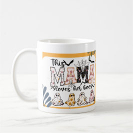 Caneca De Café Mogas de Halloween para Mães