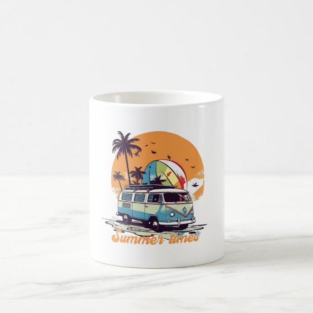 Caneca De Café Mogas e Copas de Férias de Verão (Centro)
