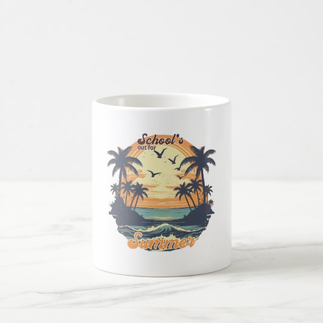 Caneca De Café Mogas e Copas de Férias de Verão (Centro)