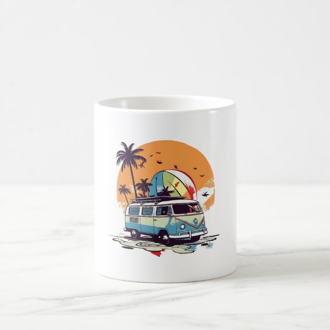Caneca De Café Mogas e Copas de Férias de Verão (Centro)