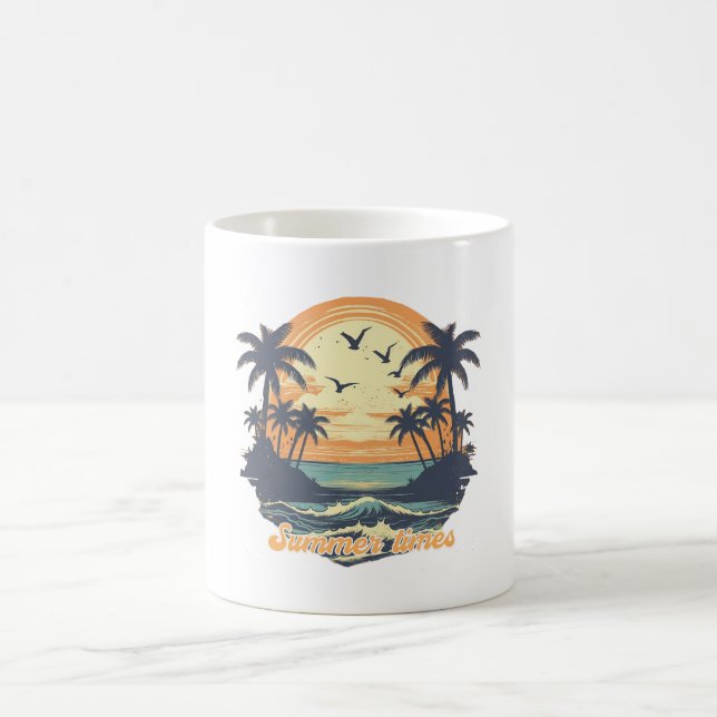 Caneca De Café Mogas e Copas de Férias de Verão (Centro)