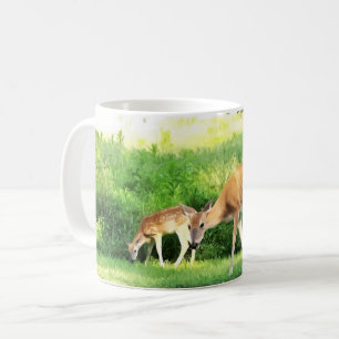 Caneca De Café Mogue Doe e Fawn