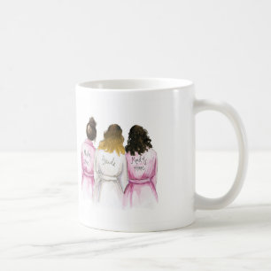 Caneca De Café MOH? Noiva de Ombre com dois assistentes