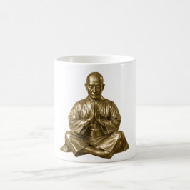 Caneca De Café Moine Bouddhiste 3D